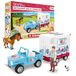 CRAZE Bibi en Tina speelset mobiel dierenarts station Dr. Eichhorn paarden speelgoed dokter speelfiguren Martinshof meisjes cadeau spellen vanaf 3 jaar 19276