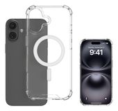 4smarts Ibiza hoesje voor Apple iPhone 17, Transparant, MagSafe compatibel
