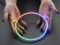 Adafruit NeoPixel RGB 1/4 Ring - 60