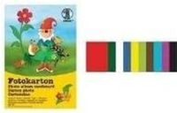 Rayher Hobby fotokarton, DIN A3, 29,7 x 42,0 cm, 300 g/m2, blok 10 vellen, 10 kleuren gesorteerd, kleurrijk, kartonnen papier A3