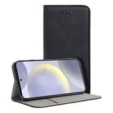 1805 Cool Flip Cover hoes voor Samsung S921 Galaxy S24 glad zwart