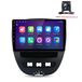 Peugeot Autoradio avec caméra de recul pour Peugeot 107, Citroën C1, Toyota Aygo, années modèles 2005-2014. Incluant CarPlay, Android Auto, navigation GPS, Wi-Fi, 4G, DAB+ et un écran de 10 pouces avec 6+128 Go de stockage