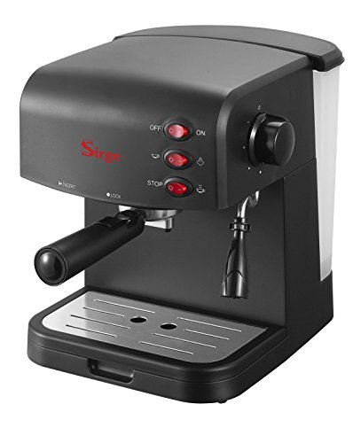 Sirge Cremaexespresso espressomachine en cappuccino handmatige Italiaanse pomp 15 bar