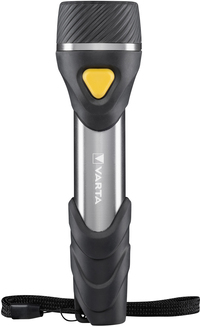 Varta Day Light Multi LED F20 - LED Zaklamp - Zwart/Zilver/Geel