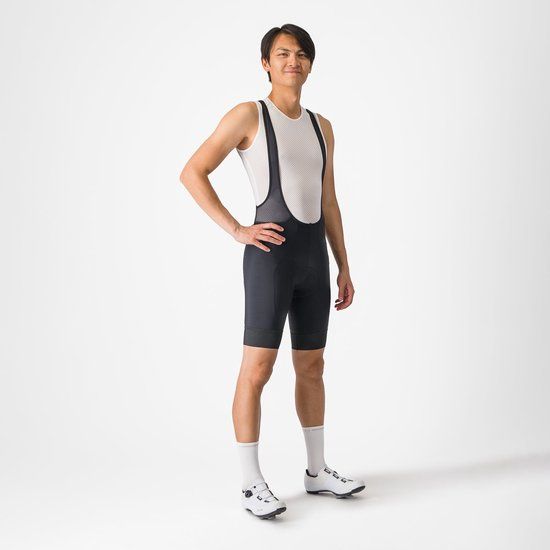 Castelli ENTRATA 2 KORTE FIETSBROEK BLACK - Mannen - maat XXL