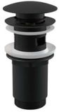 Alcadrain Toebehoren - Click-Clack wastafelwaste, mat zwart A392BLACK