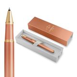 Parker IM Writing Rituals rollerbalpen | Verfrissend oranje Afwerking met kleurverloop en gouden details | fijne penpunt | zwarte inkt | geschenkverpakking
