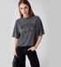 Guess Oversized Burnout T-shirt Grijs