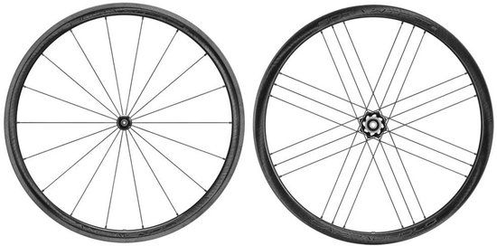Campagnolo Bora Wto 33 2 Way Fit Disc Tubeless Racefiets Wielset Zwart