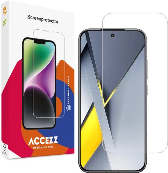 Accezz Screen Protector - Gehard Glas - Geschikt voor Xiaomi Poco F8 Pro