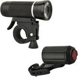 FISCHER FAHRRAD 85348 Fietsverlichtingsset LED werkt op batterijen Zwart