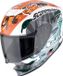Scorpion EXO-JNR Air The4Elements Wit Blauw Oranje Kinder Motorhelm