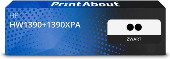 PrintAbout huismerk Toner HW1390+1390XPA (139X) Zwart Multipack Hoge capaciteit geschikt voor HP