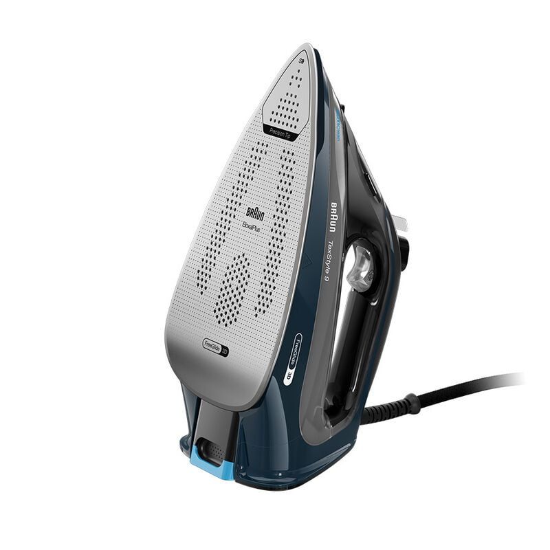 Braun TexStyle 9 Steam Iron - 3200W - EloxalPlus Soleplate - Dark Blue