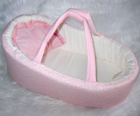 Antonio Juan Doll Travel Cot - Pink - For Dolls 35-40 cm - 3+ years