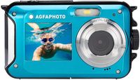 AgfaPhoto WP8000 Compact Camera - 24MP, Full HD, Blue