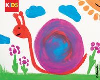 Marabu KiDS Little Artist knutselverf, 500 ml, blauw