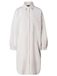 Ana Alcazar Robe chemisier blanc cassé