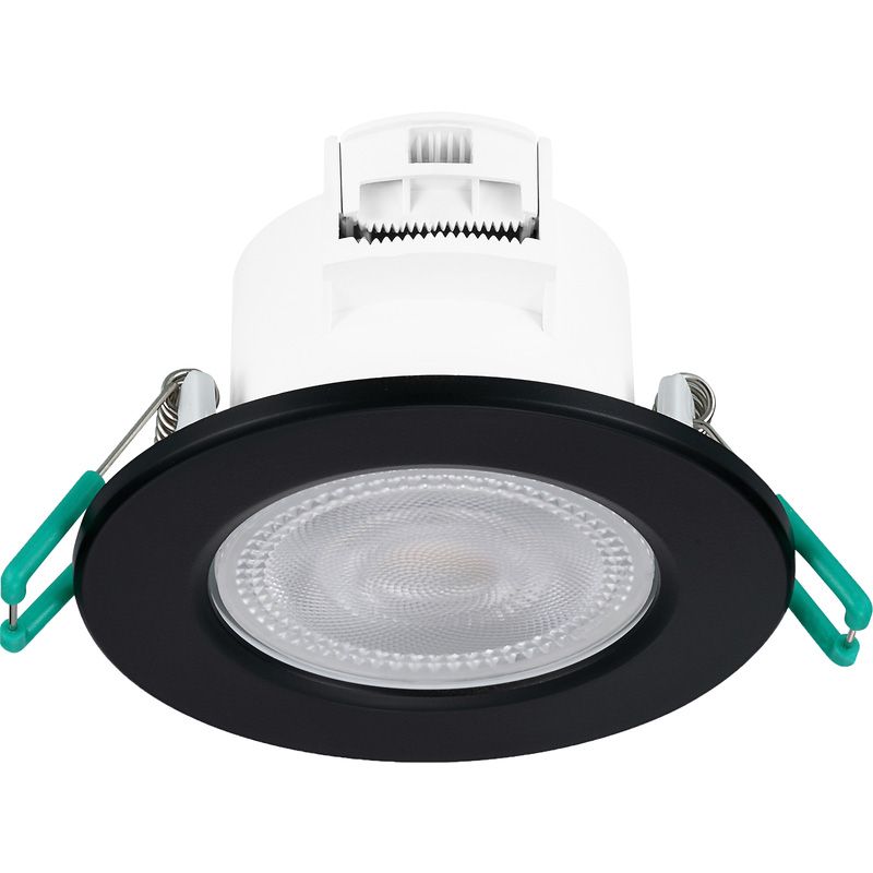 Sylvania Sylspot LED Spot - 5.5W - Zwart - Dimbaar - 2700K/3000K/4000K