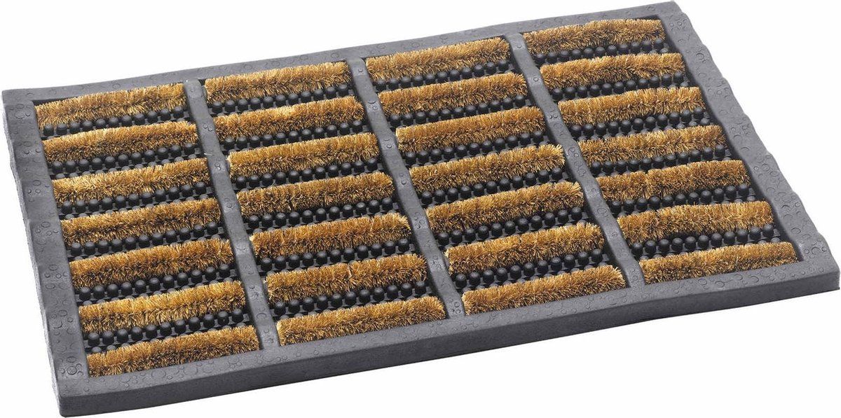 MD-Entree Buitenmat Dirtstopper Naturel 39x59 cm - Bruin - 8717825696944