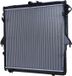 HELLA Radiateur pour refroidissement moteur, avec ailettes de refroidissement soudées, dimensions 605 x 635 mm, pour FORD RANGER