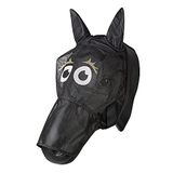 PFIFF 101013 Vliegenmasker, gezichtsmasker met motief voor paarden, vliegenbescherming