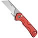 Civivi Pulsara C24041F-2, Stonewashed Blade Holder, 6Cr13 Blade, Red Aluminum utility zakmes