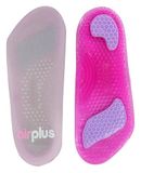 Airplus Semelle orthopédique en gel pour femmes, transparent, moyen