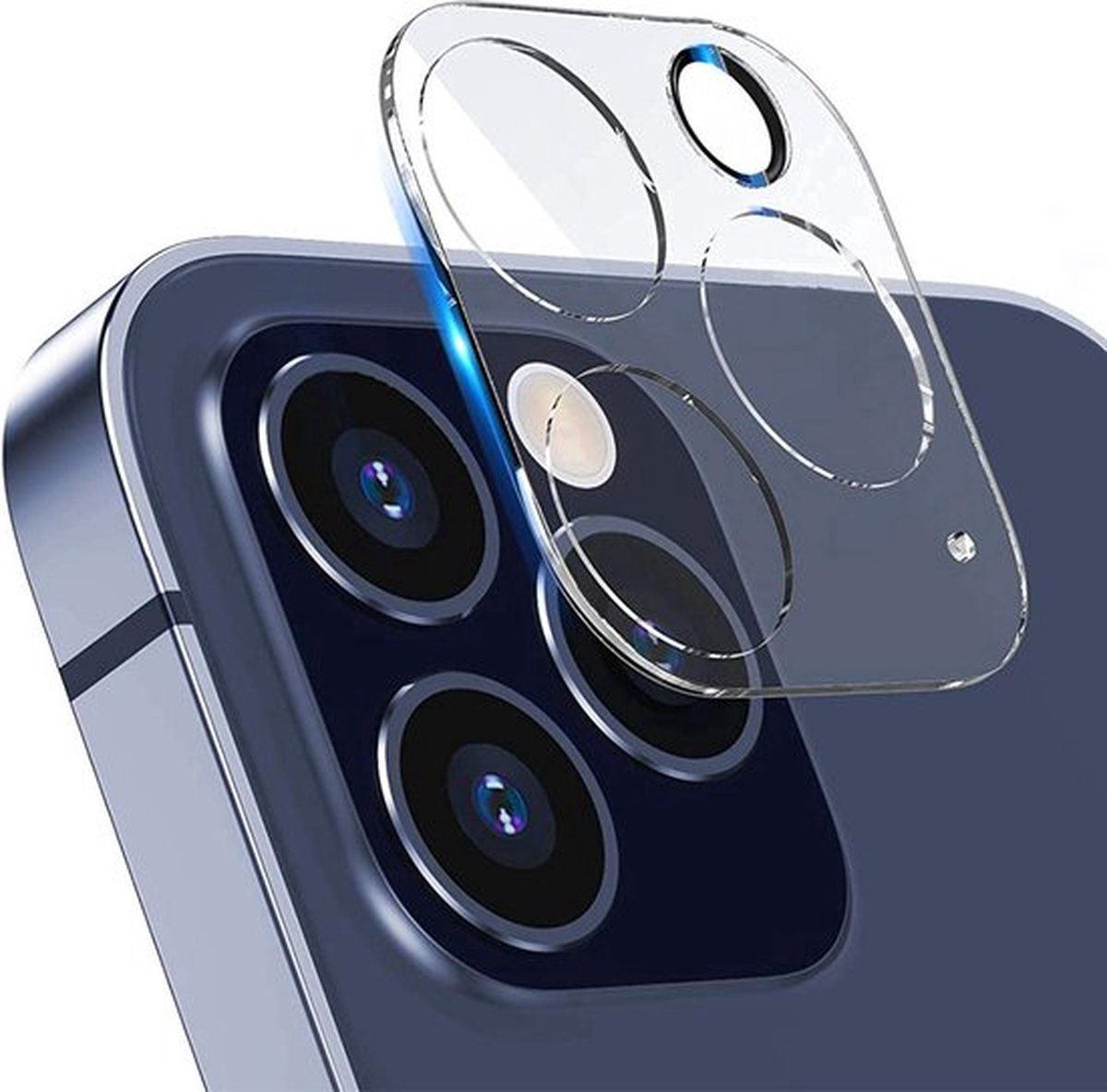 Caasi NuGlas NuGlas camera lens protector voor iPhone 13 Pro / 13 Pro Max - Beschermglas - Tempered Glas