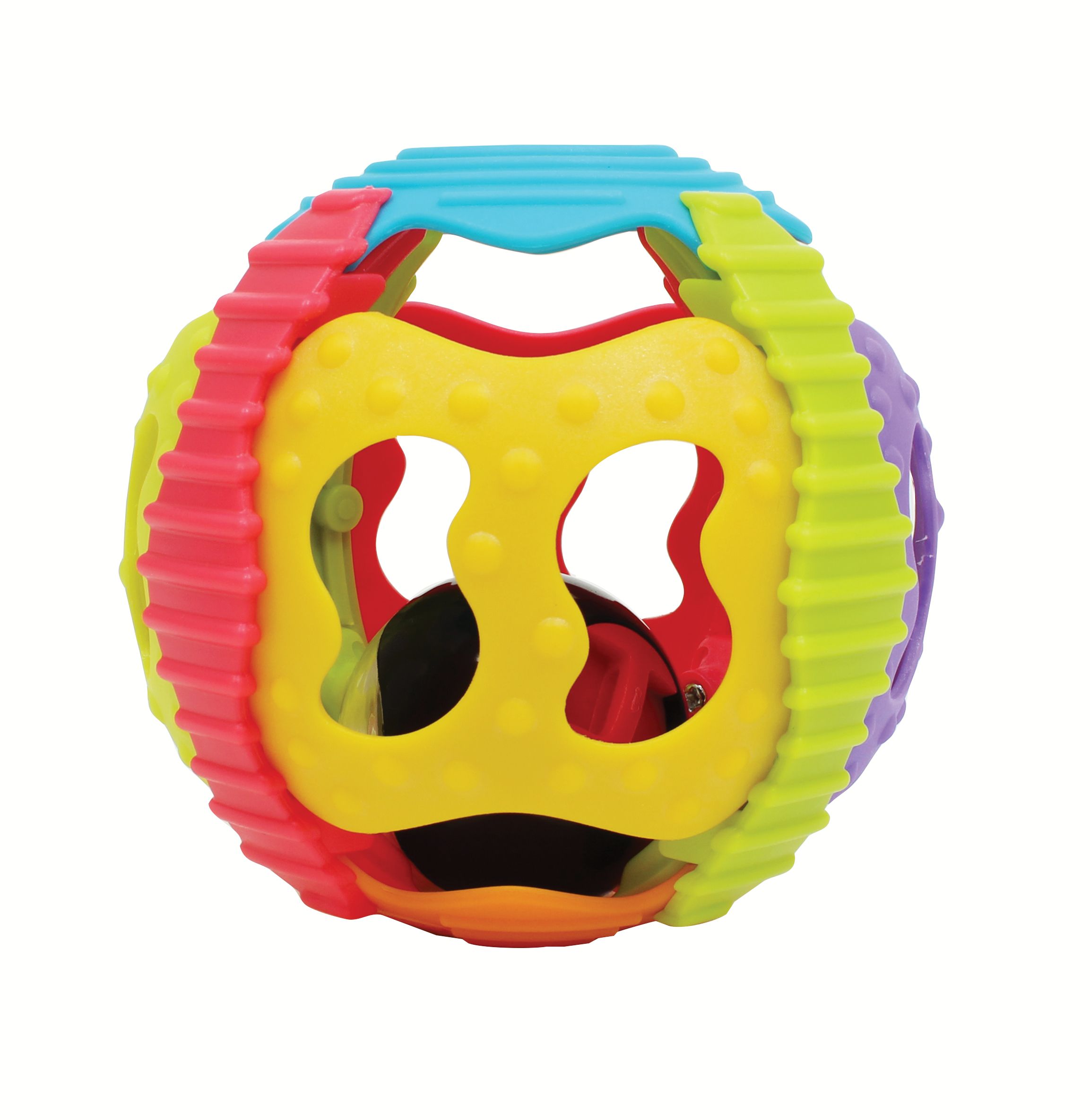 Playgro Shake Rattle and Roll Ball - Multi