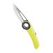 Petzl S92AY Spatha couteau Jaune avec trou pour mousqueton