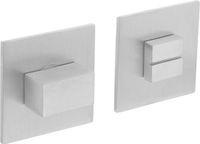 Intersteel Magneet rozet vierkant met toilet-/badkamersluiting rvs geborsteld