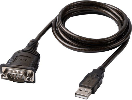 Lindy 43413 seriële kabel Grijs 1,5 m USB Type-A RS-232