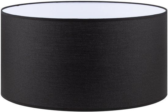 Home Sweet Home Bling Cilinder Lampenkap - 50/50/25cm - Zwart