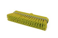 Maya Professional Tools 94147-4 zachte bezem FBK/levensmiddelhygiene met bevestigingssysteem, hars, 280 mm x 48 mm, geel