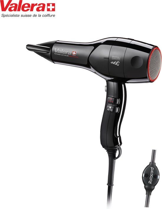 Valera Föhn PLP2000 - 2000W - Professioneel - Zwart