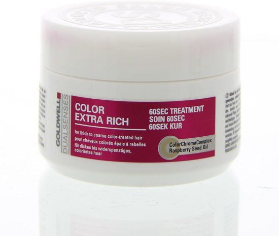 Goldwell Dualsenses Color Extra Rich 60sec Treatment - 200 ml - Haarmasker