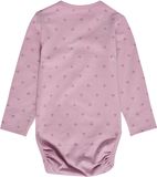 Hummel kinderbody met lange mouwen Hmlmini Bee Aop L/S 230320