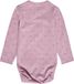 Hummel kinderbody met lange mouwen Hmlmini Bee Aop L/S 230320