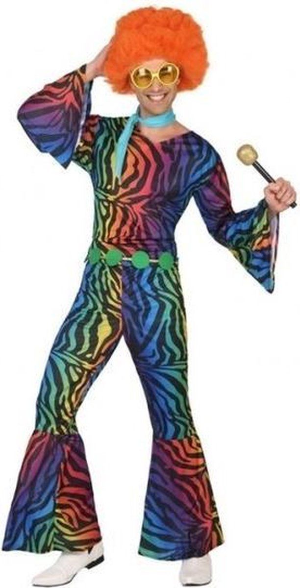 Fiesta carnavales Seventies/disco verkleedkleding voor heren - carnavalskleding - voordelig geprijsd XL