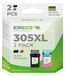 HP 305 XL Cartouche couleur (noir + couleurs)