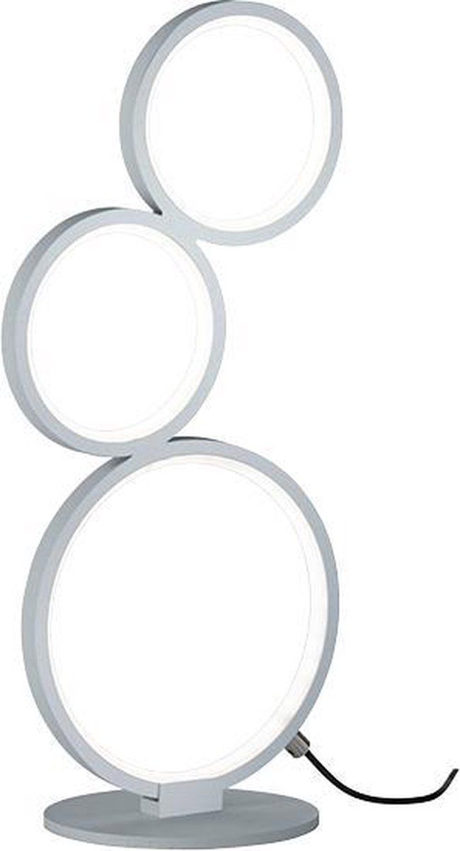 TRIO LEUCHTEN Tafellamp Rondo - Zilver | Metaal | SMD