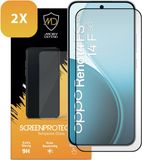 MobyDefend 2-Pack Screenprotectors - Gehard Glas voor Oppo Reno14 F / Oppo Reno14 FS