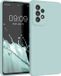 kwmobile Samsung Galaxy A53 5G hoesje met siliconen coating - Back Cover in Cool Mint