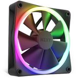 NZXT F120 RGB-ventilatoren - RF-R12SF-B1 - Geavanceerde RGB-verlichtingsaanpassing - Fluisterstille koeling - Single (RGB-ventilator en controller VEREIST & NIET INBEGREPEN) - 120 mm ventilator
