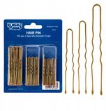 Ponik's Kappers Haarspelden - 3 Maten - 100 Stuks Gouden Sterke Met Kogel