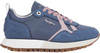 Pepe Jeans Ari Snug Lage Sneakers Dames Manhattan Grey Leer