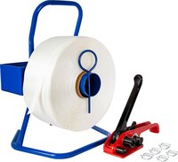 Kortpack Omsnoeringsband/Polyesterband Complete set 19mm breed - (031.0220)