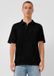 QS s.Oliver QS Polo-Shirt Zwart Katoen Korte Mouw Polokraag Effen Maat S