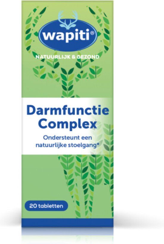 Wapiti Darmfunctie Complex 20 tabletten